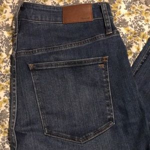 Madewell curvy high rise skinny crop